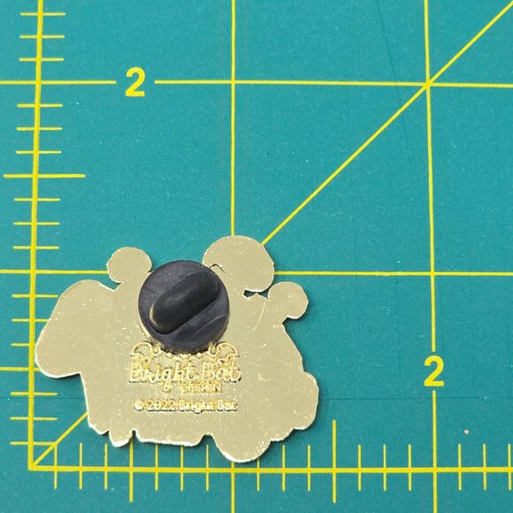 Bright Bat 2022 Pastel Mushroom Camper Enamel Pin – Cottagecore Kawaii - Picture 6 of 7